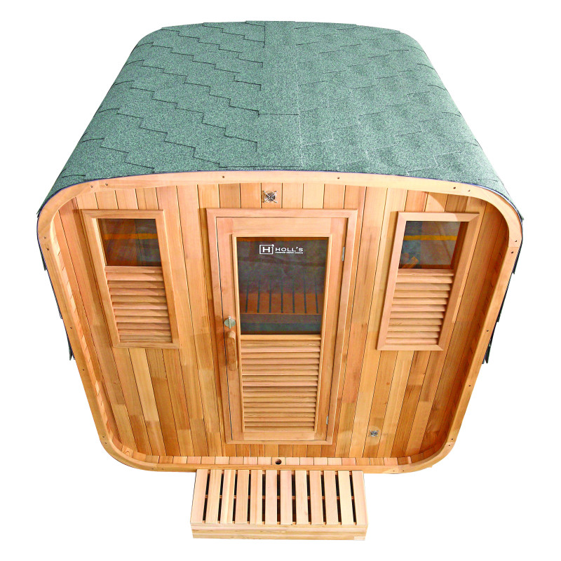 Sauna d'extérieur GAIA NOVA 6 places ou 3 allongés