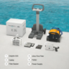 Robot piscine électrique Dolphin E35 avec chariot – Nettoyage complet fond, parois et ligne d’eau