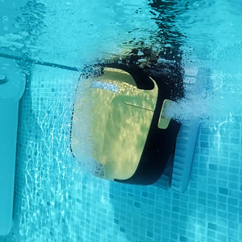 Robot piscine électrique Dolphin E35 avec chariot – Nettoyage complet fond, parois et ligne d’eau