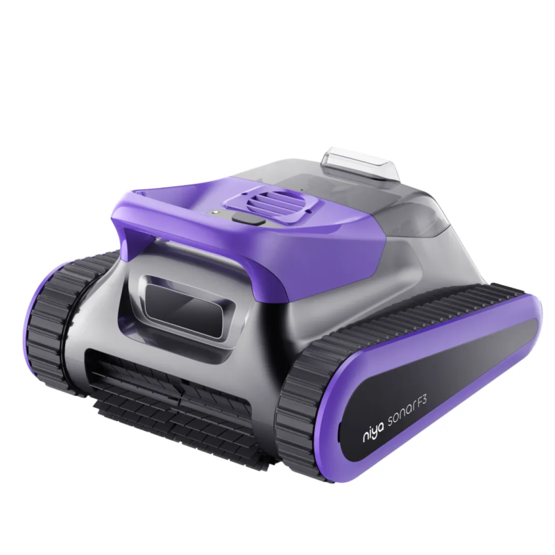 Robot piscine sans fil Niya Sonar F3 – Nettoyage intelligent fond, parois et ligne d’eau