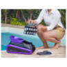 Robot piscine sans fil Niya Sonar F3 – Nettoyage intelligent fond, parois et ligne d’eau