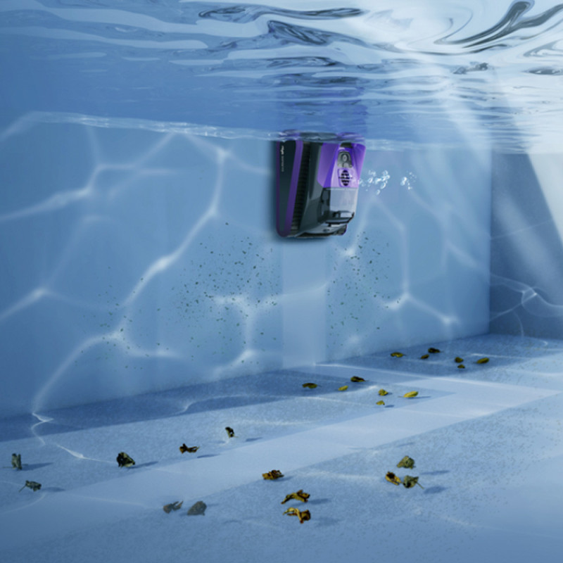 Robot piscine sans fil Niya Sonar F3 – Nettoyage intelligent fond, parois et ligne d’eau
