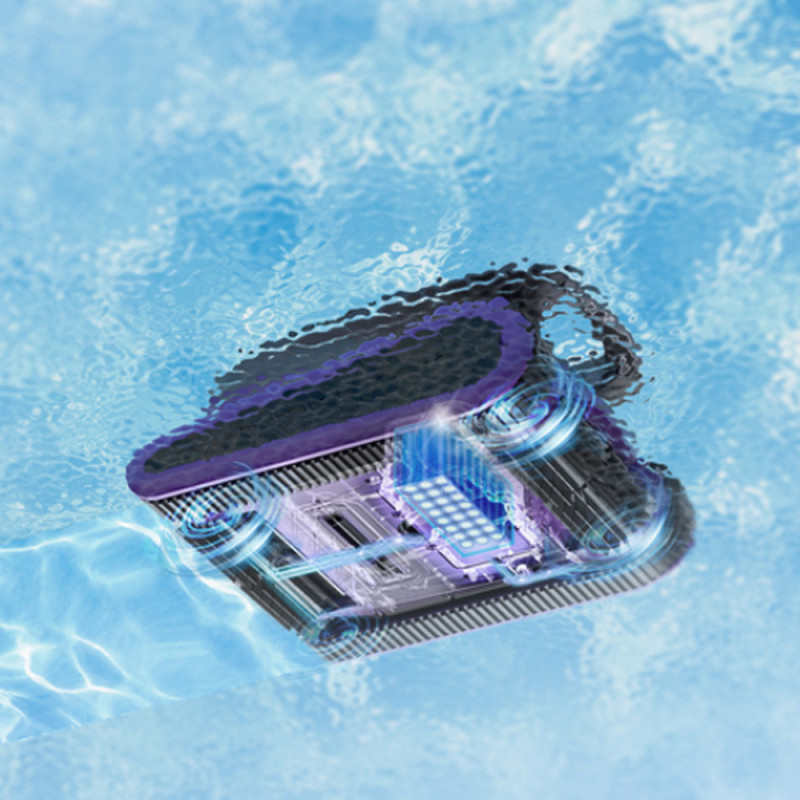 Robot piscine sans fil Niya Sonar F5 – navigation intelligente et nettoyage complet