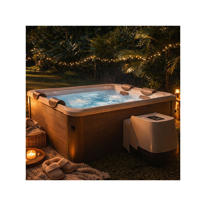 Spa MSpa AÉRO AMBER PLUS semi-rigide 180x180