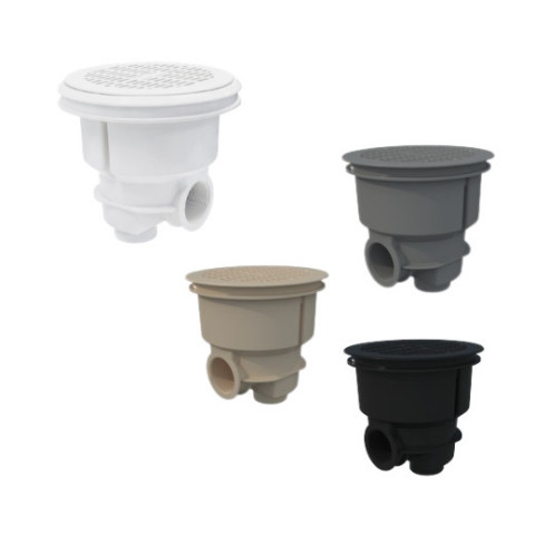 Bonde de fond Astralpool NORM ABS anti-vortex - piscine béton*