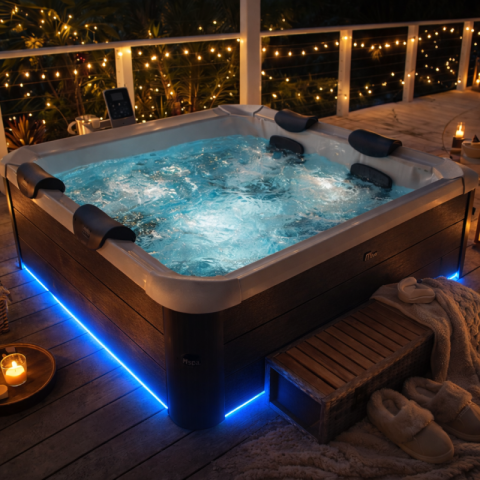 Spa MSpa AÉRO OSLO PLUS semi-rigide 180x180