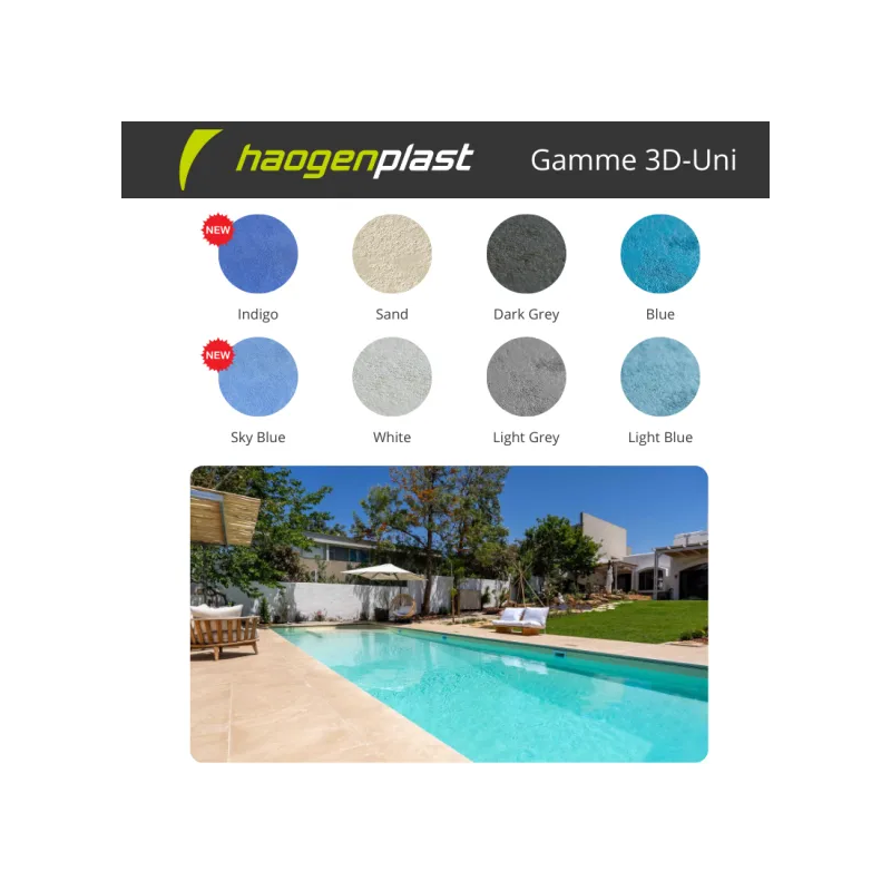 PVC Liquide Haogenplast 3D Uni 1L