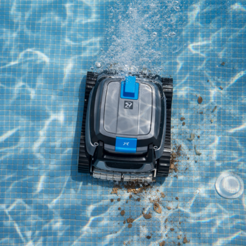 Robot de piscine électrique sans fil Zodiac Freedom CNX LI 52 iQ