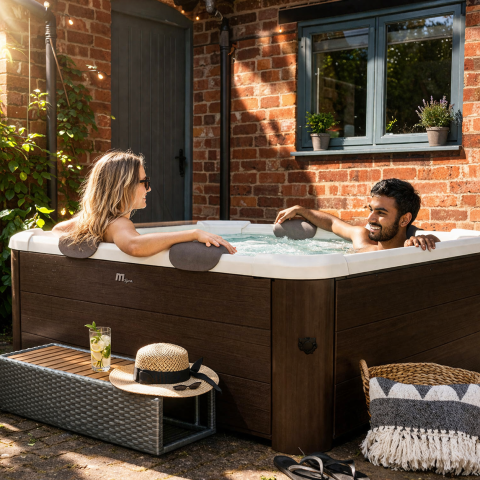 Spa MSPA Tribeca 160x160 semi-rigide 6 places WiFi bulles