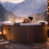 Spa MSPA Rova 180x180 semi-rigide 6 places WiFi hydromassage
