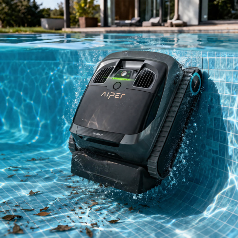 Aiper Scuba X1 – Robot Piscine Sans Fil, Navigation Intelligente & Filtration Ultra-Fine
