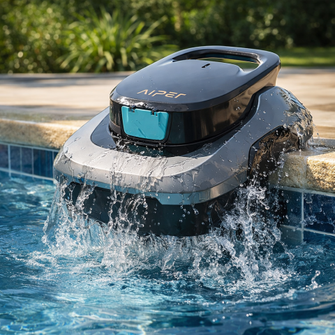 Aiper Scuba SE – Robot Piscine Sans Fil 1200 GPH, Autonomie 90 min