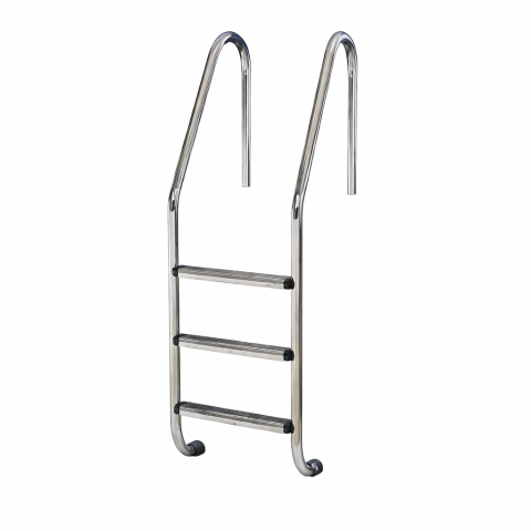 Échelle standard pour piscine, inox AISI 304