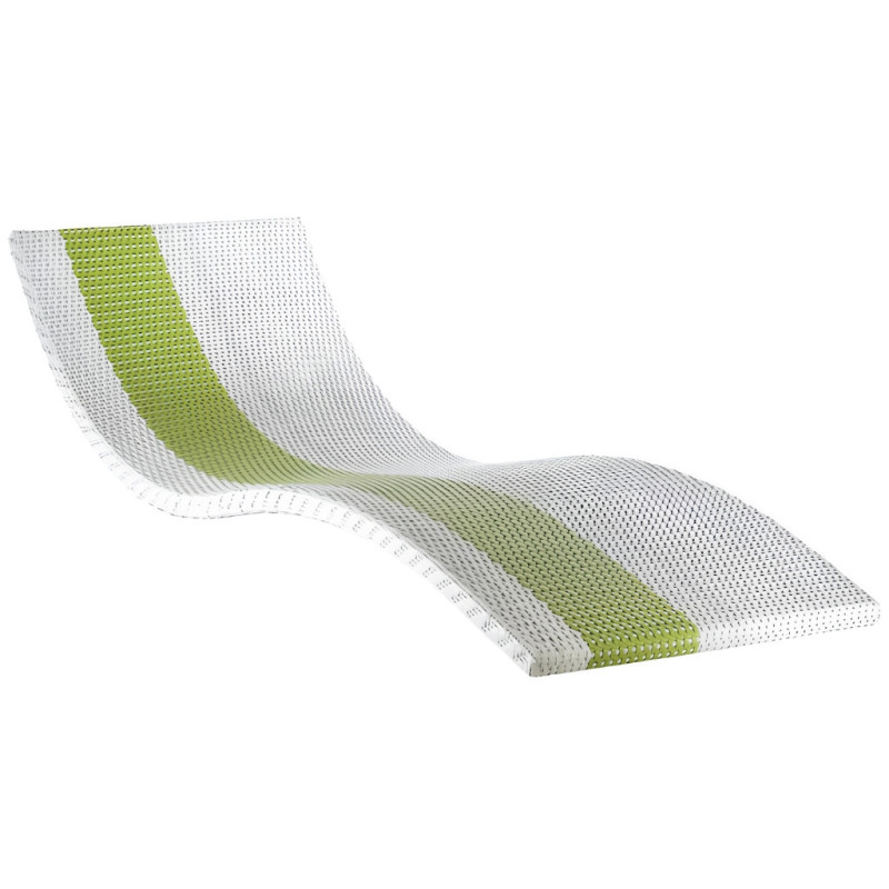 Transat extérieur empilable x2 design alu & résine – confort