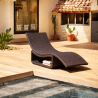 Bain de soleil Easy Quiet x2 empilable résine & alu design