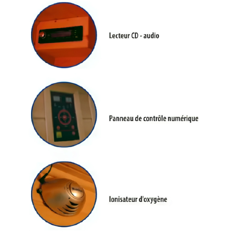 Sauna à infrarouges Astral - Achat Sauna - Livraison Gratuite 