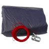 Bâche d'hivernage piscine hors sol Ovale résistance 80 g/m²