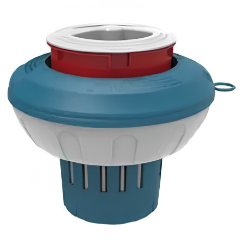 Doseur diffuseur flottant rétractable pour galet 250 g