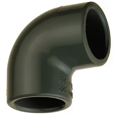 coude 90° pour raccordement local technique