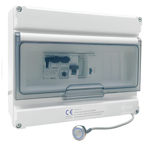 Coffret de protection avec bouton Piezo