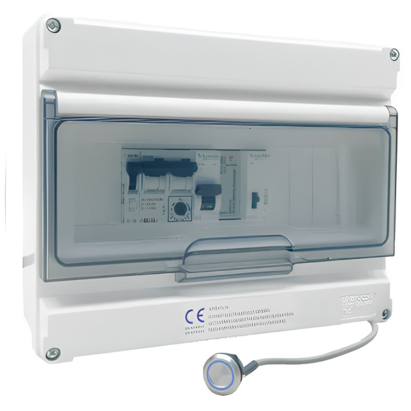 Coffret de protection avec bouton Piezo