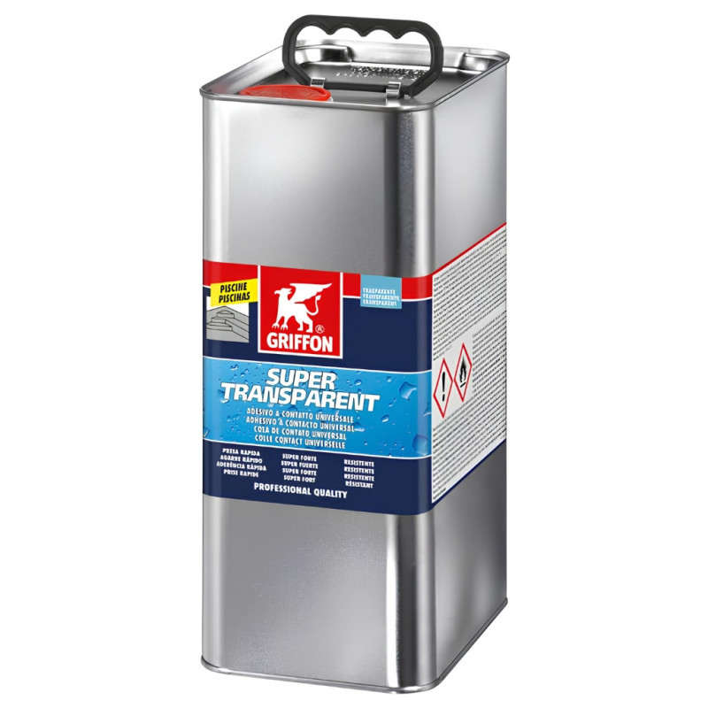 Colle PVC armé GRIFFON Super Transparente 5L – Spécial liner piscine