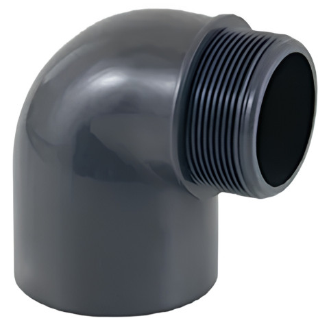 Coude 90 fileté mâle / à coller