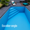 Kit Bloc d'escalier ESCABLOC Lavezzi 2,36 m angle + colle SOPRO incluse