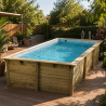 Piscine Bois Ubbink Azura 350 x 505