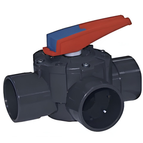 Vanne 3 voies manuelle