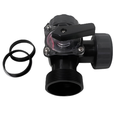 Vanne d’arrêt 3 voies Poolex Ø50mm