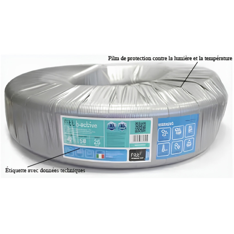 Tube souple PVC flexible Fitt B-active