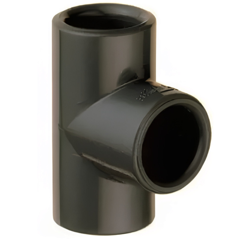 Té PVC à 90° à coller