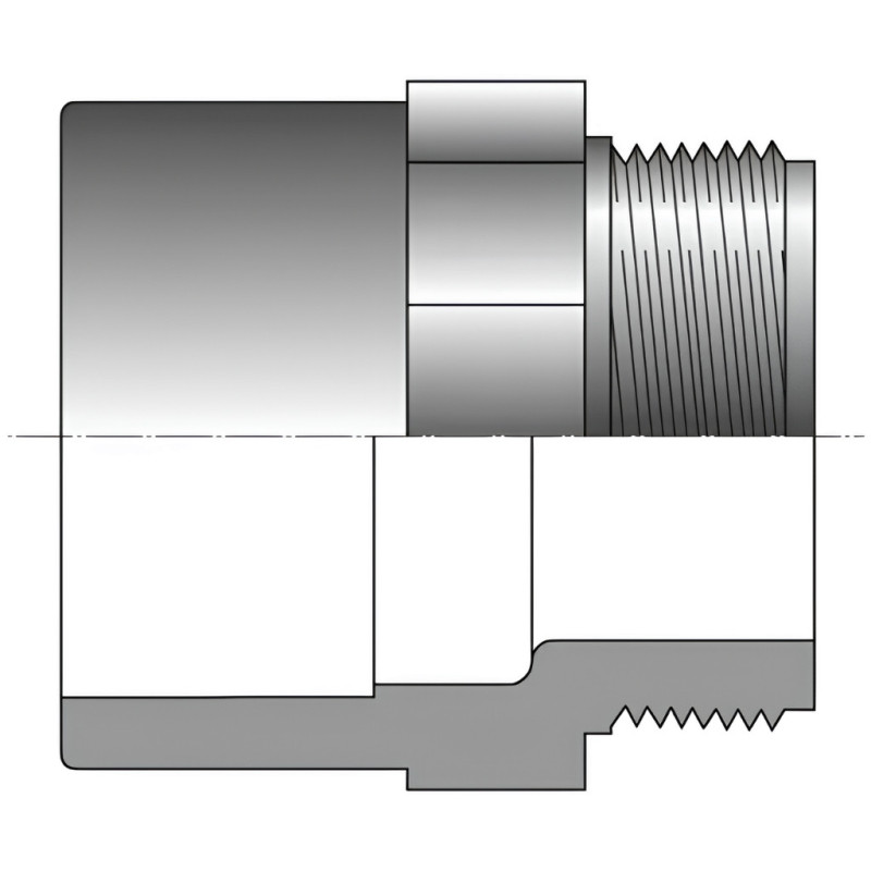 Embout mixte Femelle à coller / Mâle à visser