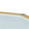 Piscine en bois octogonale Ubbink Océa 430 H 120 cm