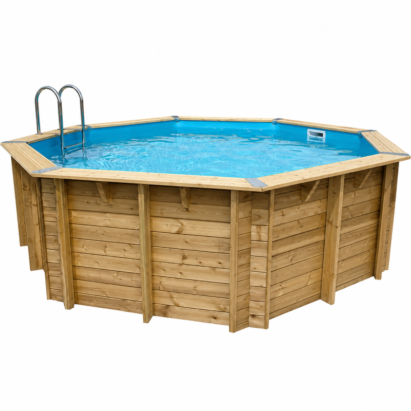 Piscine bois Ubbink Océa 580 Ø 5,80 m H1,30
