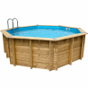 Piscine bois Ubbink Océa 580 Ø 5,80 m H1,30