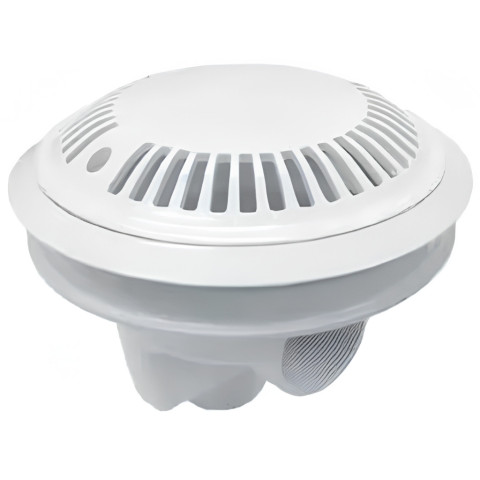 Bonde de fond liner Ø 200 mm avec grille anti-vortex ABS Astral