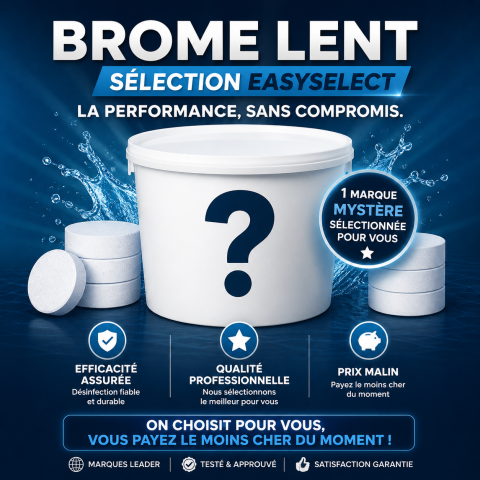Brome lent de qualité professionnelle EasySelect