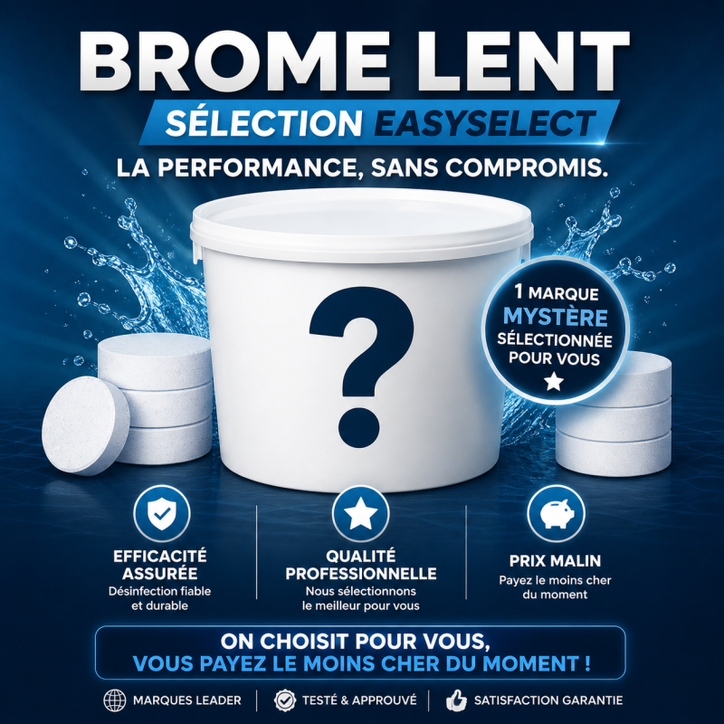 Brome lent de qualité professionnelle EasySelect