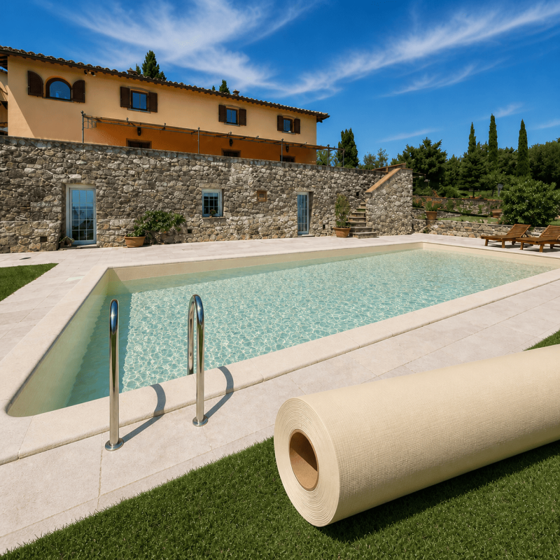 Liner PVC Armé 150/100e Uni Standard Alkorplan 1000