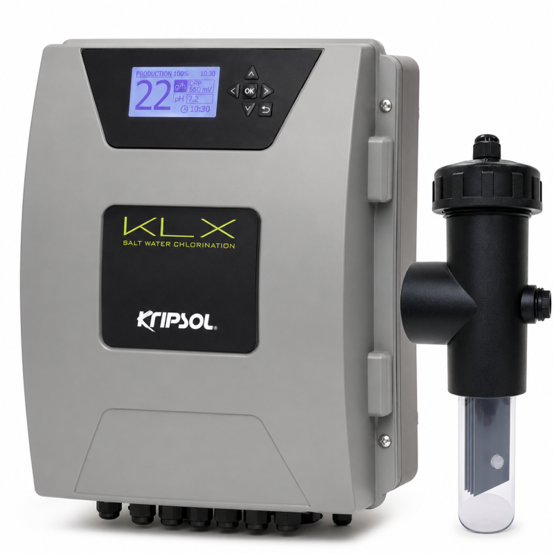Électrolyseur au sel Kripsol KLX – Traitement automatique piscine