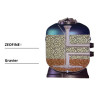 Zéolithe Zeofine 19 kg – Média filtrant piscine écologique