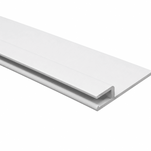 Profilé Hung horizontal PVC forme libre 2 m