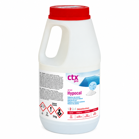 Chlore choc non stabilisé (Hypochlorite de calcium) Hypocal Choc CTX 120