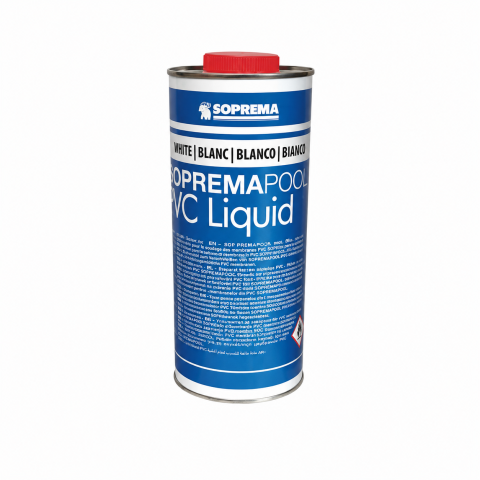 PVC liquide SOPREMAPOOL - 1 litre - Pierre de Bali