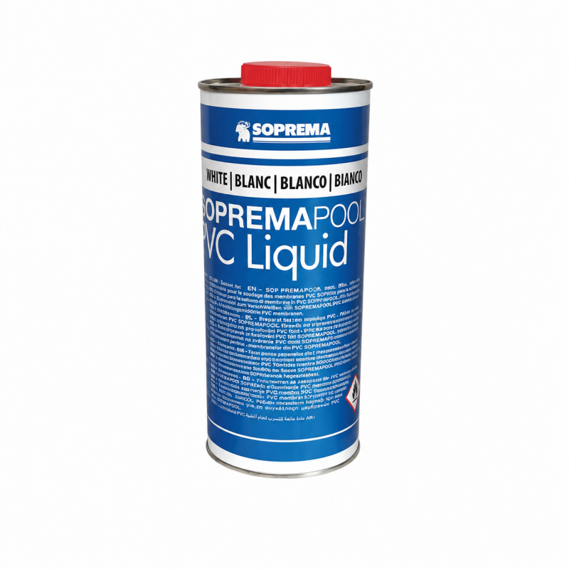 PVC liquide SOPREMAPOOL - 1 litre - Pierre de Bali