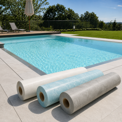 Liner PVC armé 150/100e verni Nacré Rénolit ALKORPLAN 3000