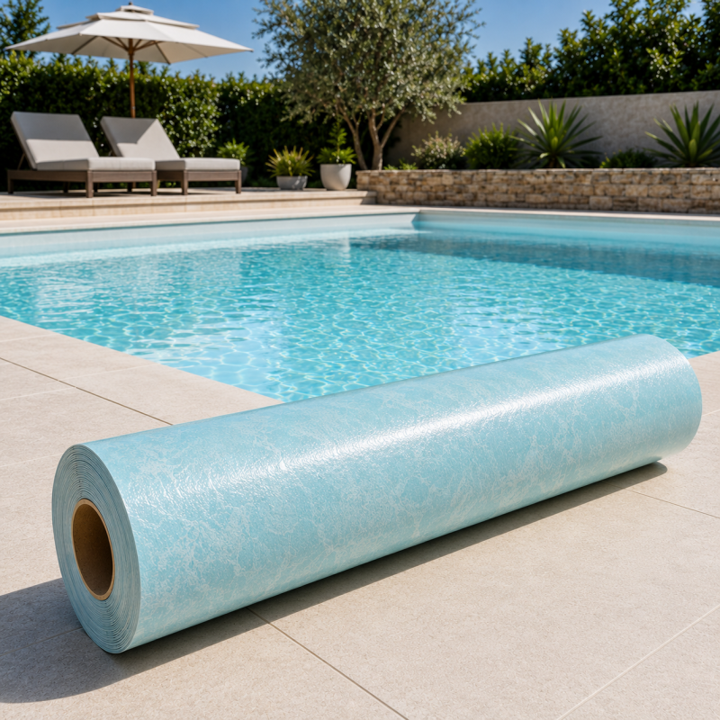 Liner PVC armé 150/100e verni Nacré Rénolit ALKORPLAN 3000