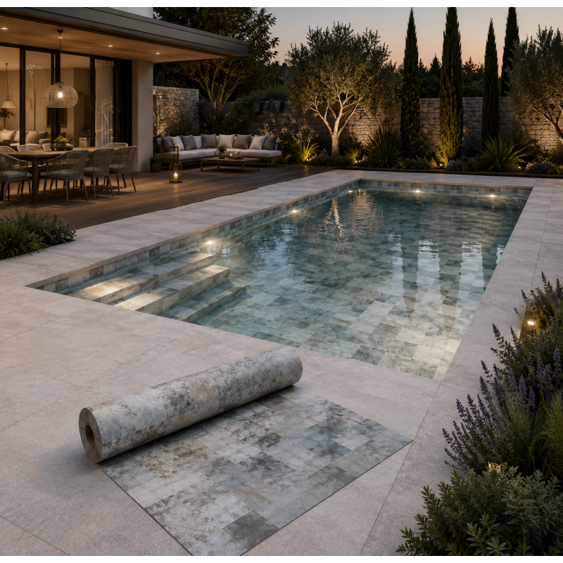 Liner PVC armé 200/100e Alkorplan Ceramics Evolve